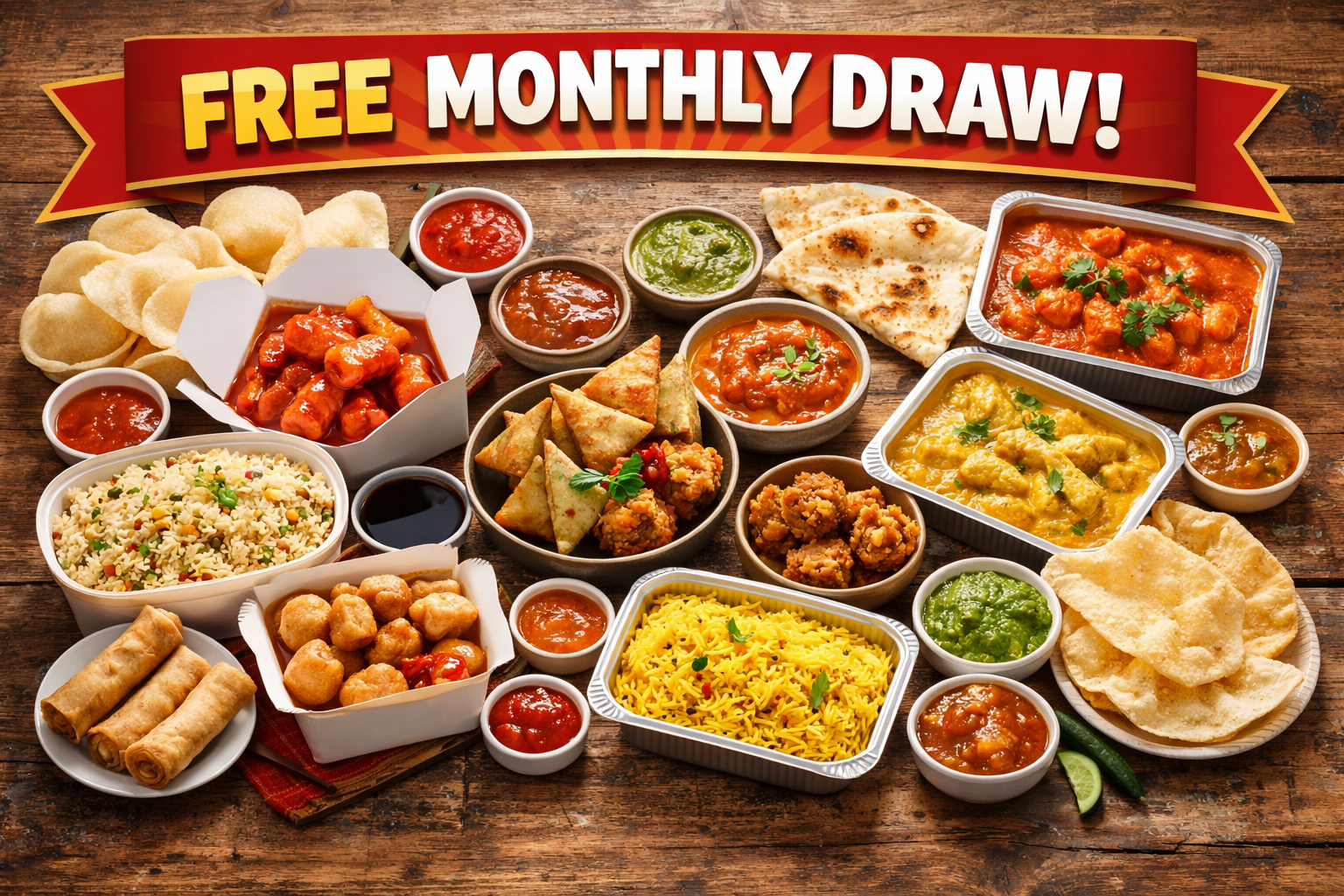 Feeling Peckish? Free Takeaway